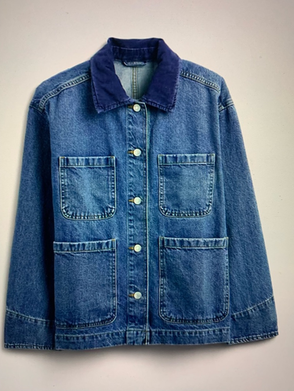Gap  Denim Barn Chore Jacket Coat New with Tags Medium - Picture 6 of 6